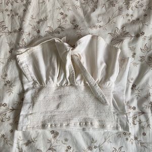 John Galt White Tube Top